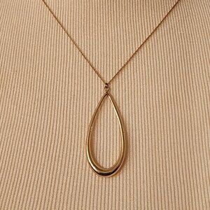 Macy's Designer SILVER 925 Gold Plated Necklace Pendant